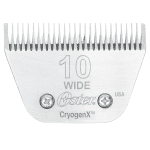 Oster Cryogen-X No. 10 Wide Clipper Blade - 2.4mm