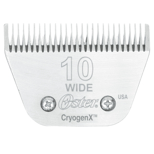 Oster Cryogen-X No. 10 Wide Clipper Blade - 2.4mm