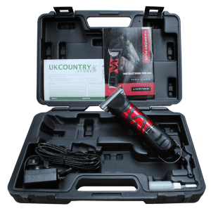Liveryman Harmony Plus horse clippers in hard plastic box