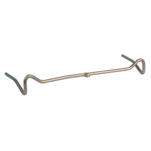 Tensioning arm to tighten electric fence wire