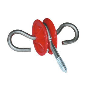 Stainless steel gate handle insulator for electric fences last longer than regular gate handle insulators