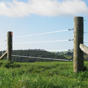 Gallagher 4 strand electric fence gate with 12mm tape