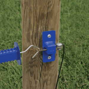 Rutland blue fencing gate break insulator with bolt