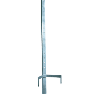 Reel mounting post for electric fence reels