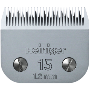 Heiniger blade 15 for the Heiniger Saphir to leave a narrow 1.2mm hair length