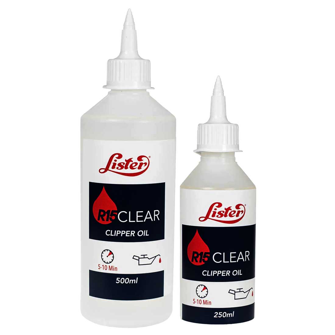 Lister RT15 Clipper Oil comes in 250ml & 500ml bottles and is one of the best oils for your clipper blades