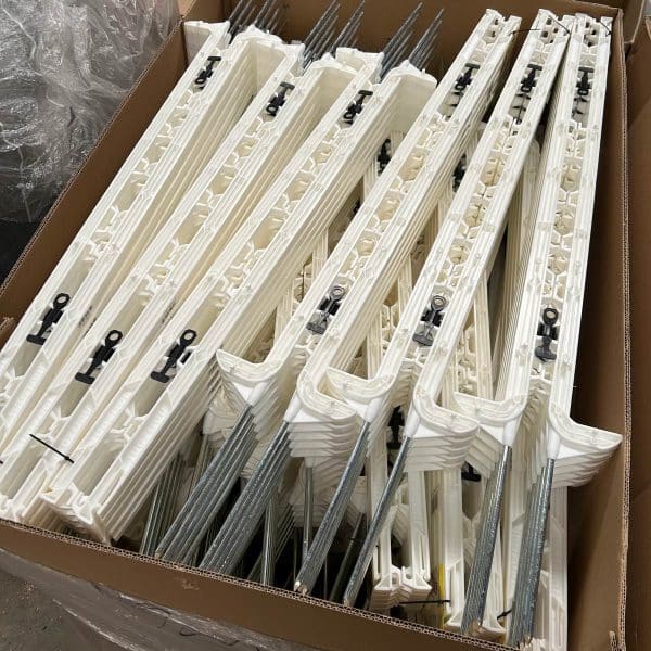 Horizont Turbomax Smart White 3ft Electric Fence Posts