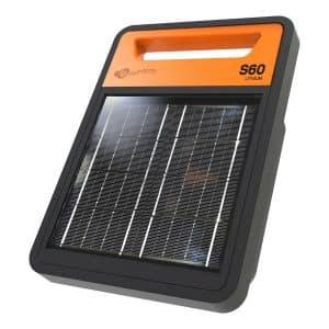 Gallagher s60li solar energiser with lithium battery & 0.5 Output Joules